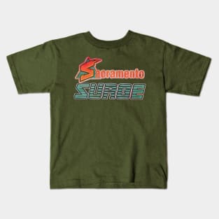 Sacramento Surge Football Kids T-Shirt